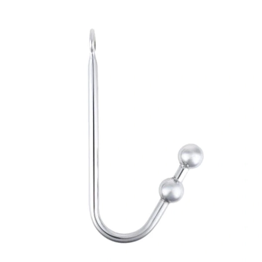 Balls 4417 Steel Two Anal Pleasurable Stainless Hook 0814